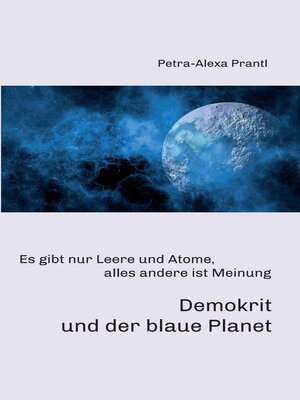 cover image of Demokrit und der blaue Planet